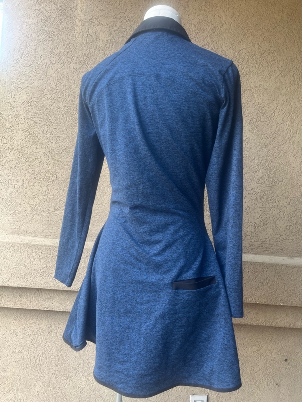 OLAYA Sport Navy Blue Active Top - Picture 4 of 6